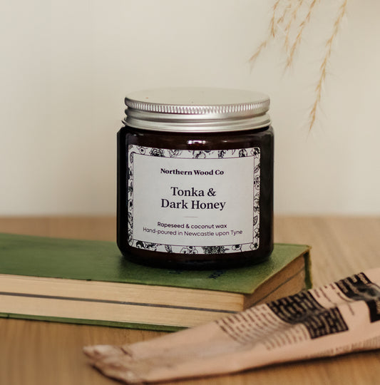 Tonka and Dark Honey Candle