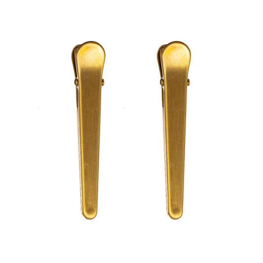 Long Brass Clip (Set of Two)